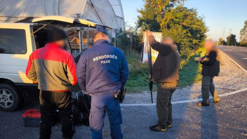 Alaposan megtervezte, de a rendőrök ügyessége fölött végül nem tudott diadalmaskodni - ez került elő a férfi birtokában Debrecen környékén.