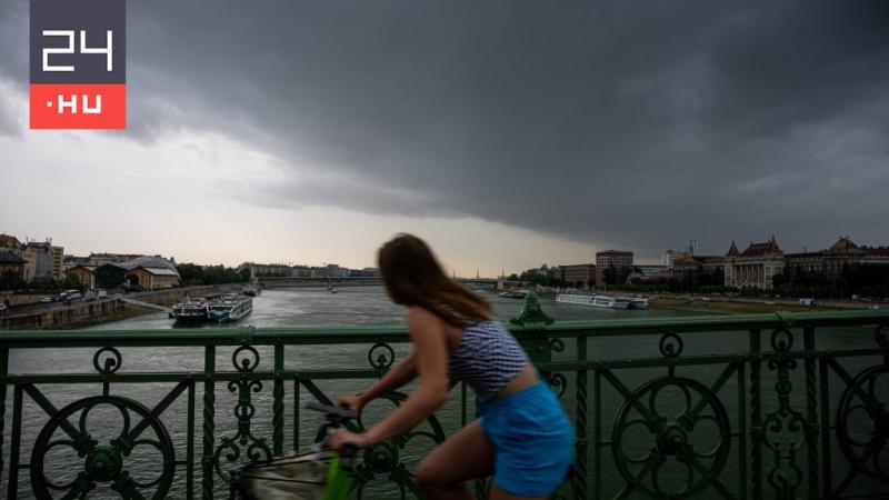 Jégeső miatt figyelmeztetést adtak ki hat megye területére | 24.hu